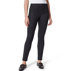 New Gloria Vanderbilt 12 Black Avery Slim Ponte Pants NWT